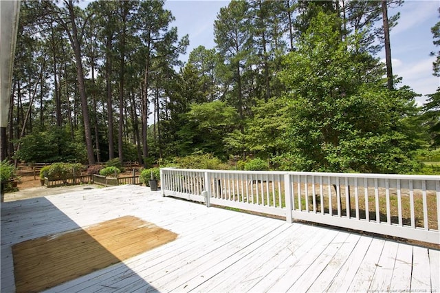 38 Windsong Pl, Whispering Pines, NC 28327 - view of wooden terrace