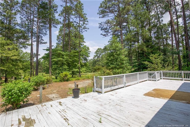 38 Windsong Pl, Whispering Pines, NC 28327 - view of deck