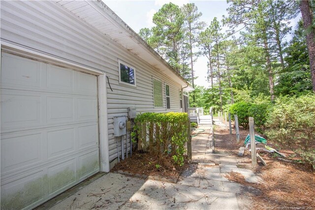 38 Windsong Pl, Whispering Pines, NC 28327 - view of garage