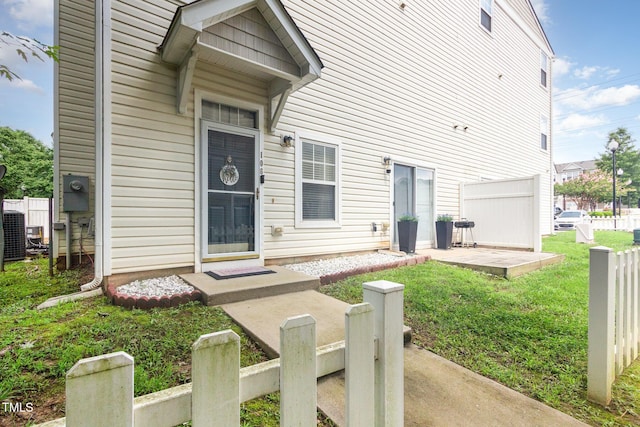 320 Gilman Ln Unit 106, Raleigh, NC 27610 - view of exterior entry