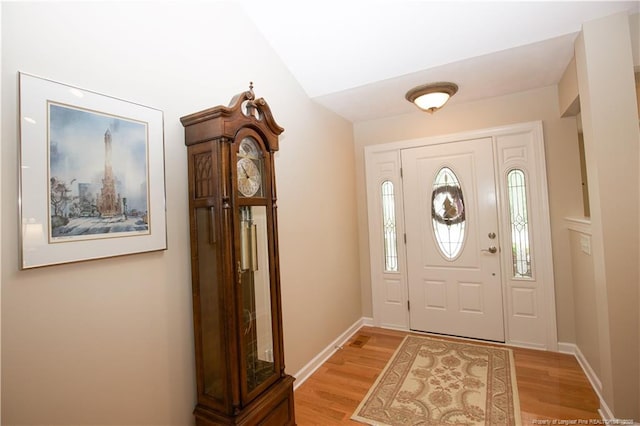 957 Blackeyed Susan Pl, Vass, NC 28394 - entryway with light wood-type flooring and baseboards