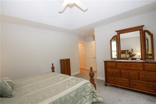 957 Blackeyed Susan Pl, Vass, NC 28394 - bedroom with light carpet and ceiling fan