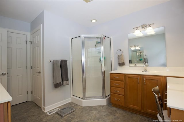 957 Blackeyed Susan Pl, Vass, NC 28394 - full bath featuring vanity and a shower stall