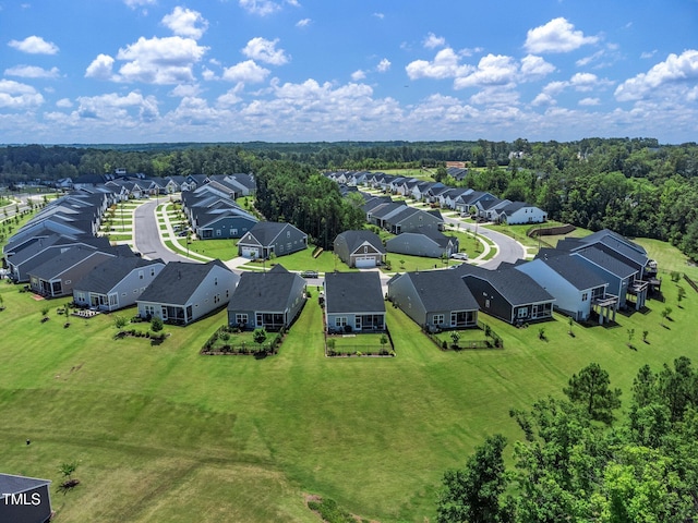 1247 White Flint Cir, Durham, NC 27703 - aerial view of residential area