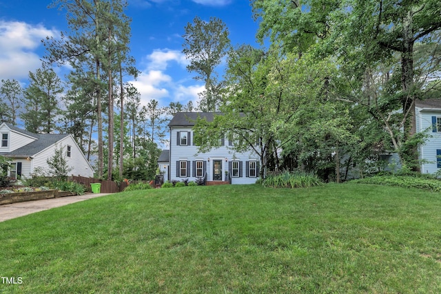 7917 Featherstone Dr, Raleigh, NC 27615 - view of colonial house