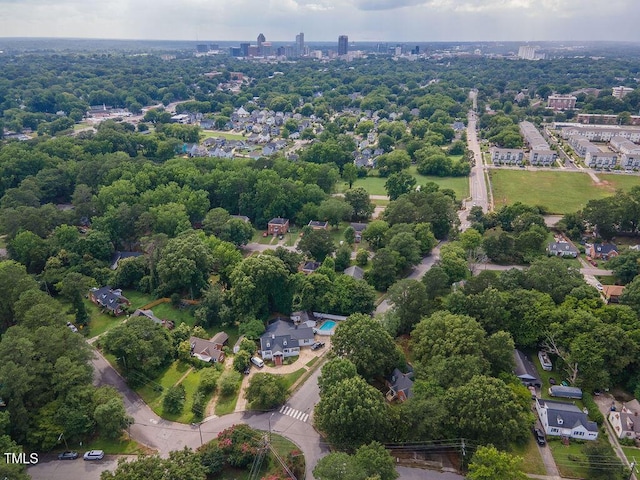 301 N King Charles Rd, Raleigh, NC 27610 - aerial view of property's location