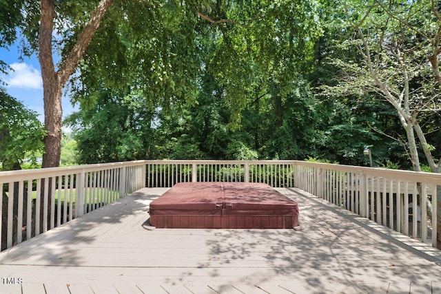 116 Twin Oaks Pl, Goldsboro, NC 27530 - view of wooden deck