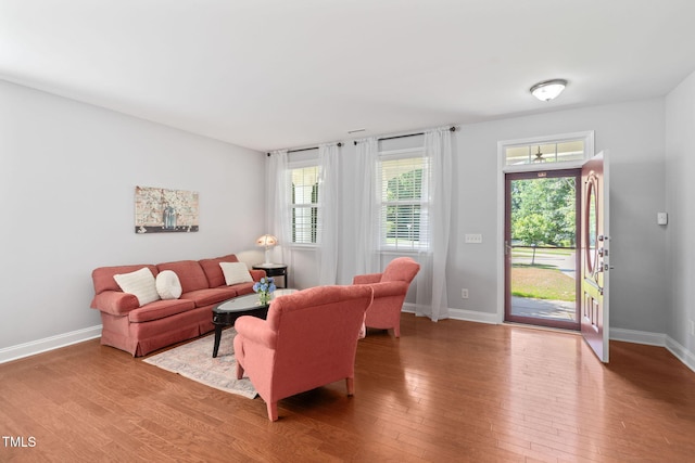 200 Woodvale Way, Fuquay Varina, NC 27526 - living area with wood finished floors and plenty of natural light