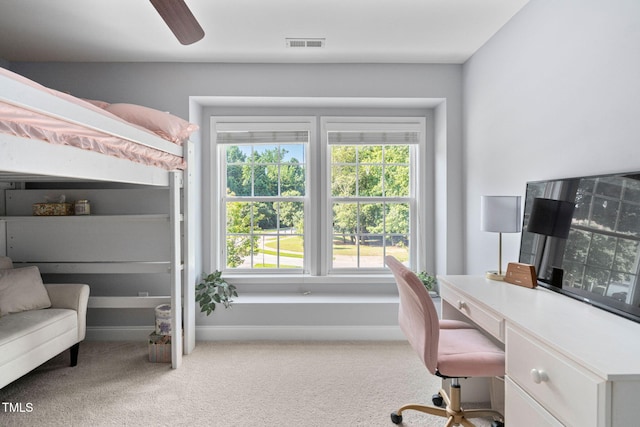 200 Woodvale Way, Fuquay Varina, NC 27526 - office featuring carpet and a ceiling fan