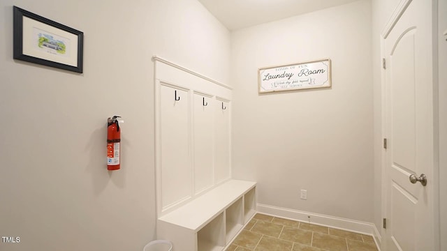 966 Airedale Trl, Garner, NC 27529 - mudroom with baseboards