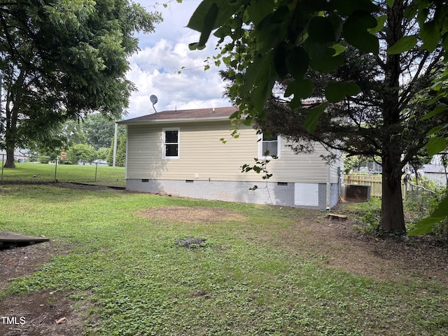 510 N St, Graham, NC 27253 - view of home's exterior featuring crawl space