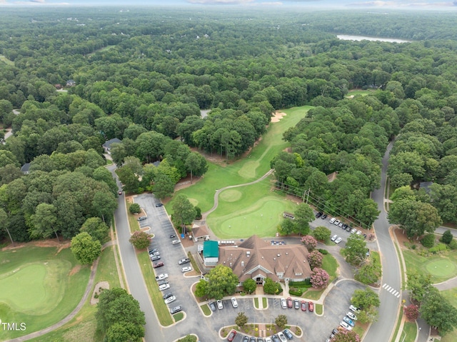 124 Kingsport Rd, Holly Springs, NC 27540 - aerial view of property's location with a golf club