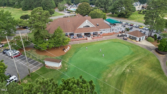 124 Kingsport Rd, Holly Springs, NC 27540 - drone / aerial view of a local golf course