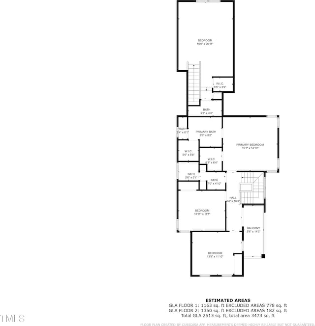 124 Kingsport Rd, Holly Springs, NC 27540 - view of property floor plan