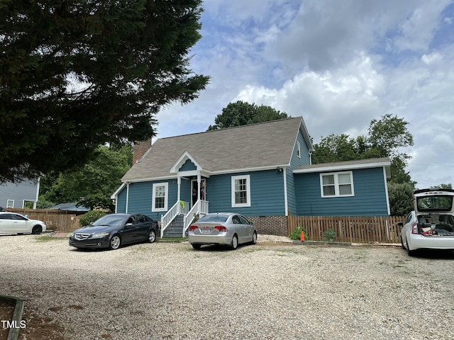 3129 Skycrest Dr, Raleigh, NC 27604 - bungalow-style house with a shingled roof