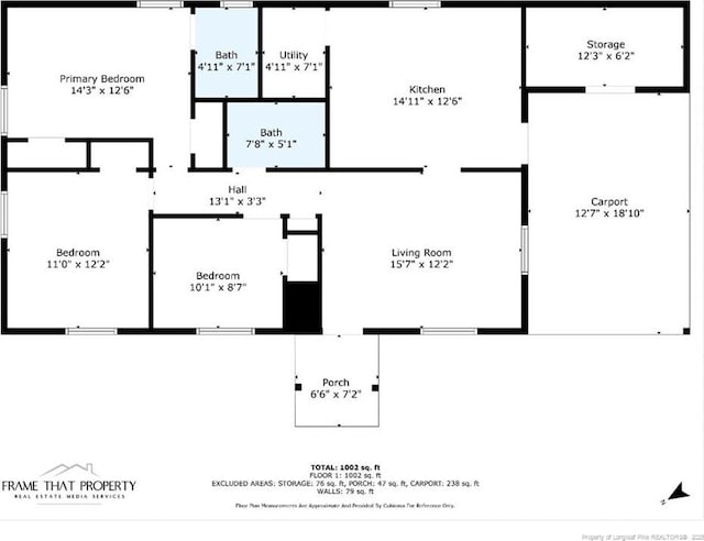 6547 Amanda Cir, Fayetteville, NC 28304 - view of home floor plan