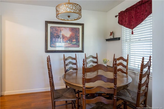 6733 Newton Grove Hwy, Newton Grove, NC 28366 - dining room featuring wood finished floors and baseboards