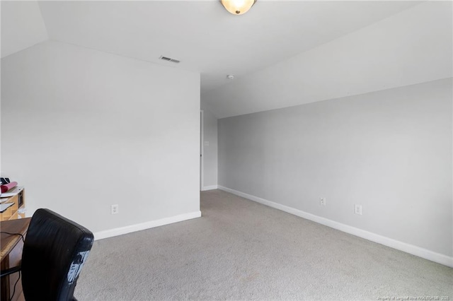229 Red Oak Ct, Raeford, NC 28376 - bonus room with lofted ceiling and carpet floors