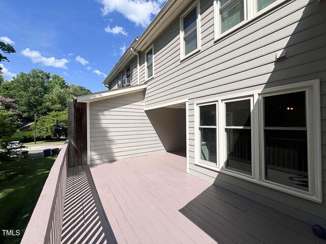 5500 Fortunes Ridge Dr Unit 94C, Durham, NC 27713 - view of wooden terrace
