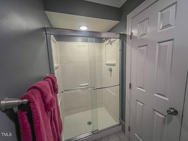 5500 Fortunes Ridge Dr Unit 94C, Durham, NC 27713 - bathroom featuring a stall shower