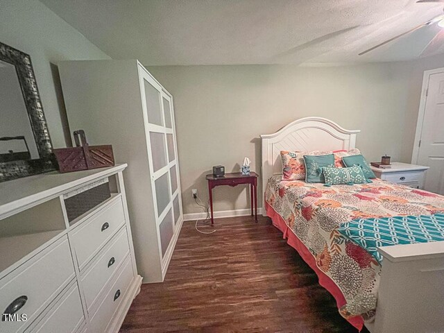 5500 Fortunes Ridge Dr Unit 94C, Durham, NC 27713 - bedroom featuring dark wood-type flooring and baseboards