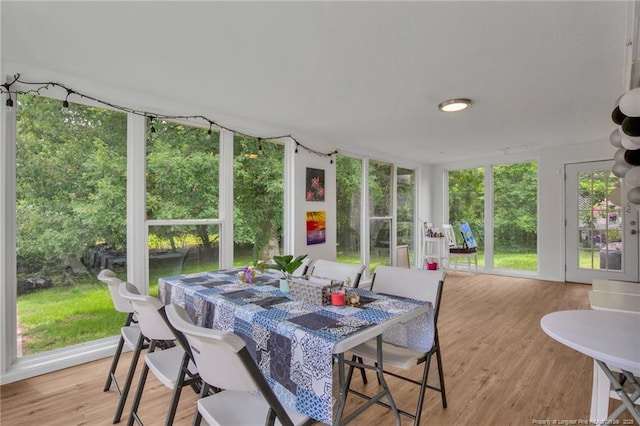 262 Shads Ford Blvd, Fayetteville, NC 28314 - sunroom / solarium featuring a deck and wood finished floors