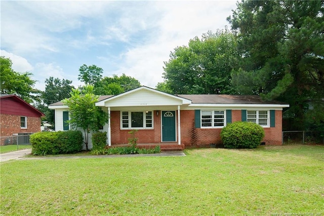 6310 Glenlea Cir, Fayetteville, NC 28314 - ranch-style house featuring brick siding and crawl space