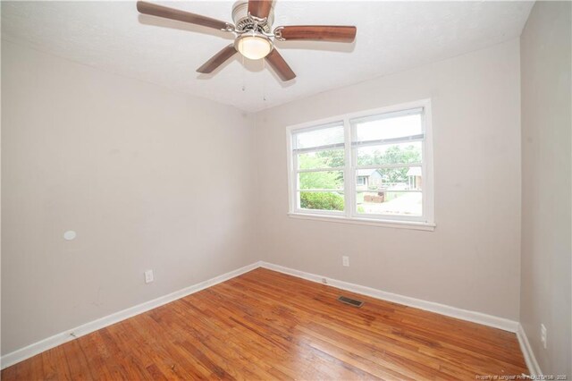 6310 Glenlea Cir, Fayetteville, NC 28314 - unfurnished room with light wood-style floors and ceiling fan