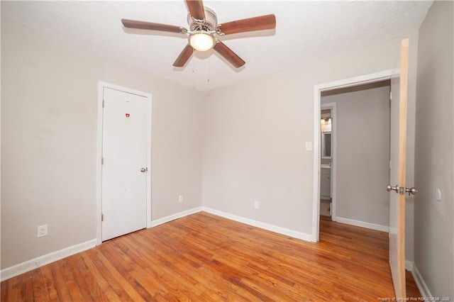 6310 Glenlea Cir, Fayetteville, NC 28314 - unfurnished bedroom with light wood-style floors and a ceiling fan