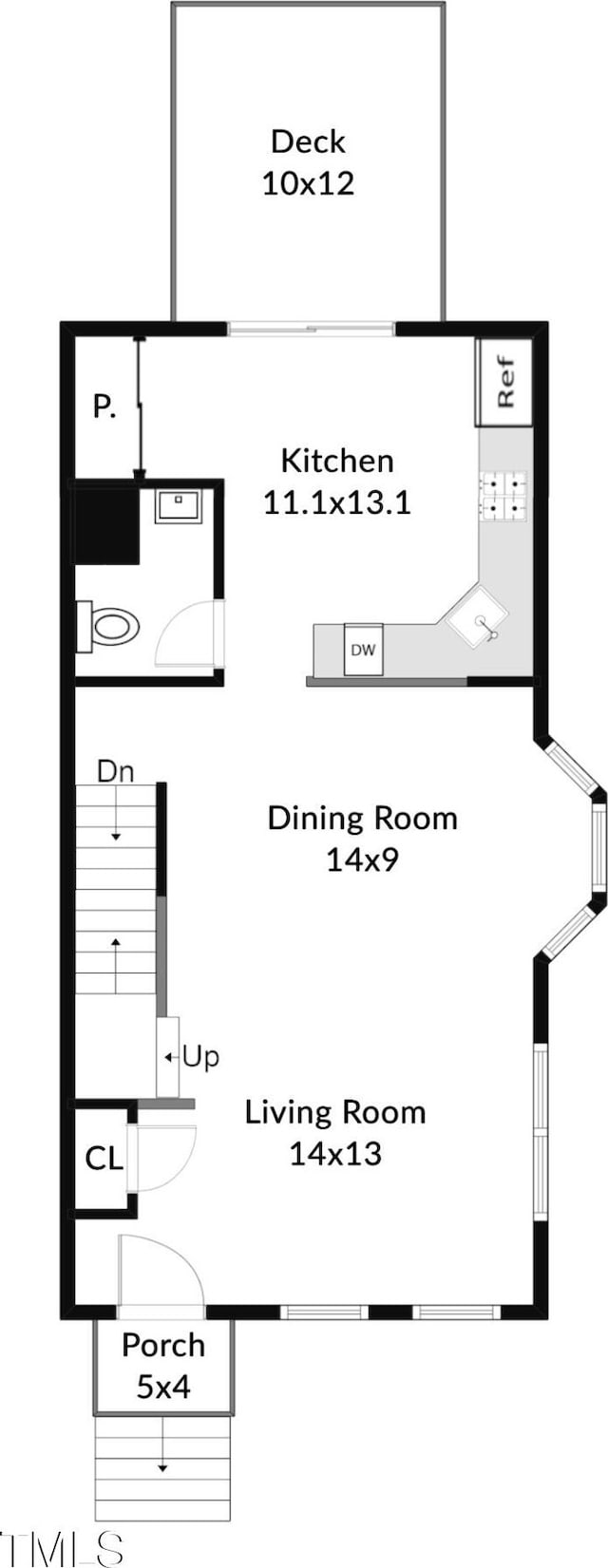 5545 Crabtree Park Ct, Raleigh, NC 27612 - view of room layout