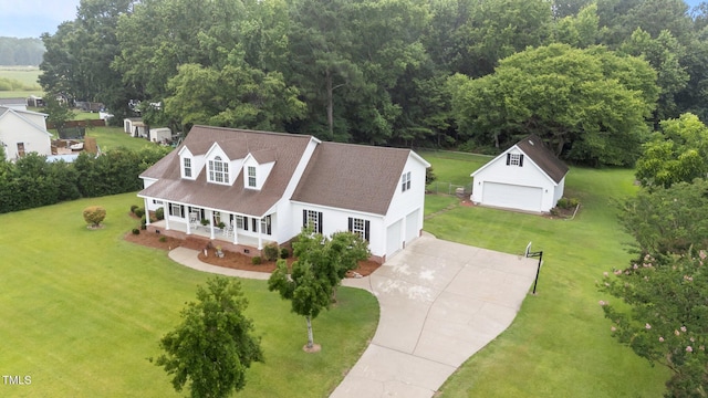 541 Mallie Pearce Rd, Zebulon, NC 27597 - view from above of property