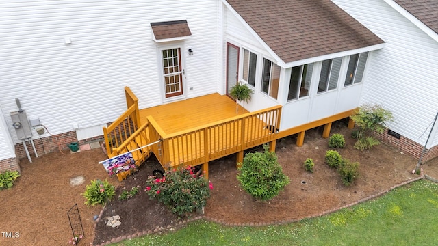 541 Mallie Pearce Rd, Zebulon, NC 27597 - view of deck