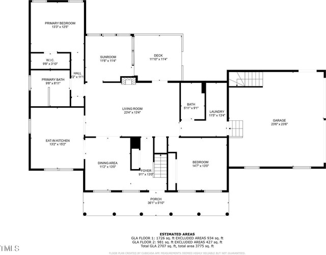 541 Mallie Pearce Rd, Zebulon, NC 27597 - view of property floor plan