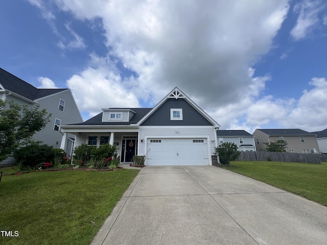 83 Mariners Point Way, Garner, NC 27529 - craftsman house featuring concrete driveway and a porch
