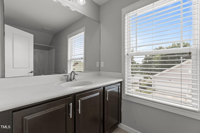 1172 Pemberly Ave, Morrisville, NC 27560 - bathroom with vanity and baseboards