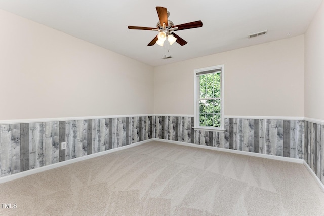 202 Chapel Valley Ln, Apex, NC 27502 - empty room featuring carpet floors and a ceiling fan