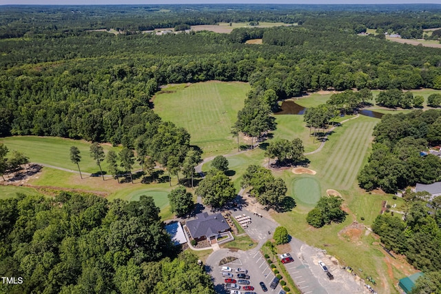1176 Sagamore Dr, Louisburg, NC 27549 - view of property location with a forest and a golf course