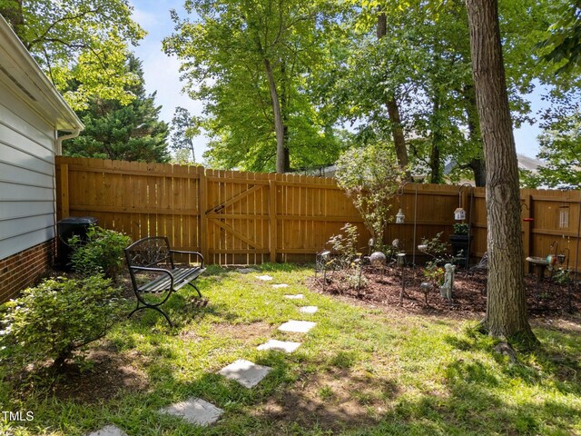 116 Lost Tree Ln, Cary, NC 27513 - view of fenced backyard