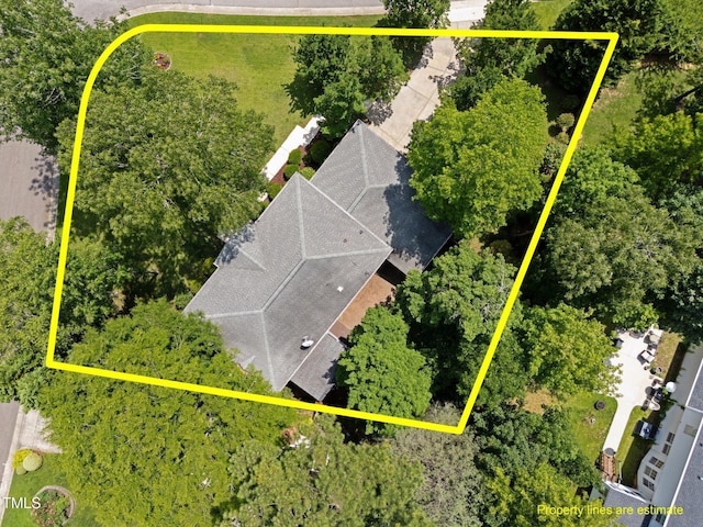 116 Lost Tree Ln, Cary, NC 27513 - drone / aerial view