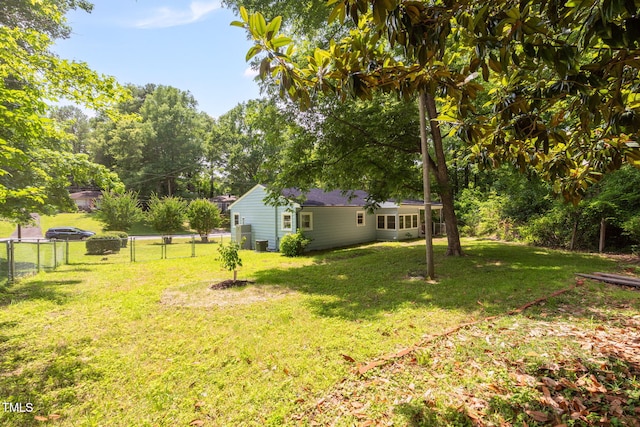 1605 Nixon St, Durham, NC 27707 - view of yard with a gate
