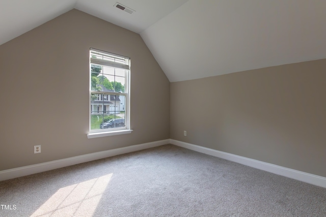 5200 Fieldwood Ct, Raleigh, NC 27616 - additional living space featuring carpet and lofted ceiling