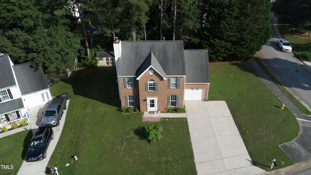 5200 Fieldwood Ct, Raleigh, NC 27616 - view from above of property