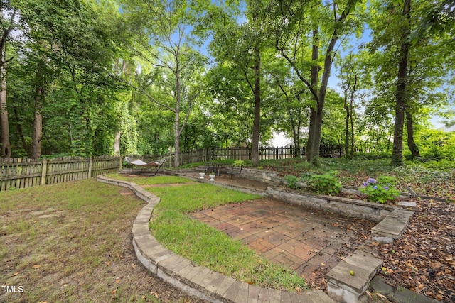 8116 Mosby Way, Willow Springs, NC 27592 - fenced backyard featuring a patio