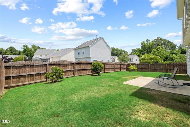 504 Gumview Cir, Fuquay Varina, NC 27526 - fenced backyard featuring a patio