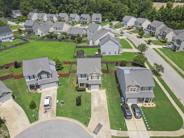 504 Gumview Cir, Fuquay Varina, NC 27526 - aerial view of property's location with nearby suburban area