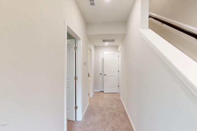 2735 Hunter Woods Dr # 571, Apex, NC 27502 - corridor featuring light carpet and recessed lighting