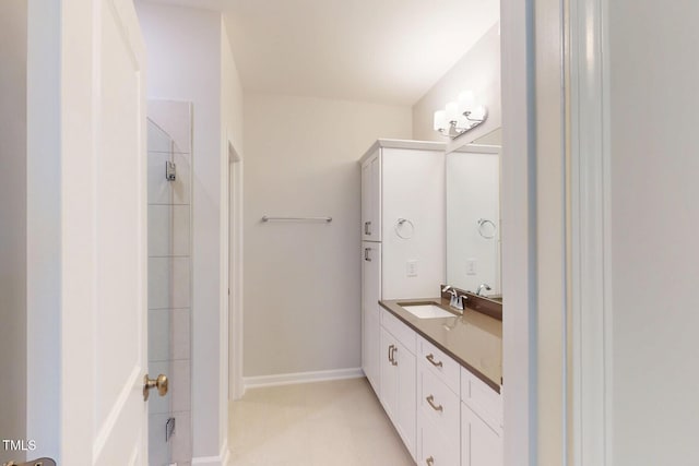 2735 Hunter Woods Dr # 571, Apex, NC 27502 - bathroom featuring vanity and a shower