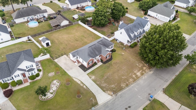 4408 Highmeadow Ln N, Wilson, NC 27896 - aerial perspective of suburban area