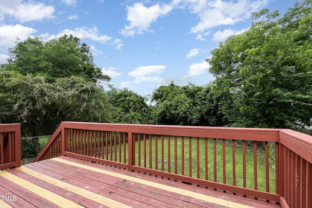 919 Chester St, Durham, NC 27701 - deck with a yard