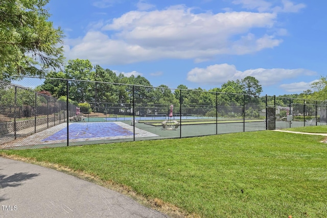 400 Indian Elm Ln, Cary, NC 27519 - view of tennis court